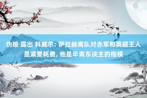 伪娘 露出 科威尔: 萨拉赫离队对赤军和英超王人是紧要耗费， 他是年青东谈主的楷模